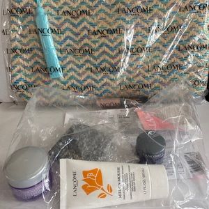 LANCOME 6p Makeup Skincare Eyeshadow Mascara Renergie Lift $140 NIP